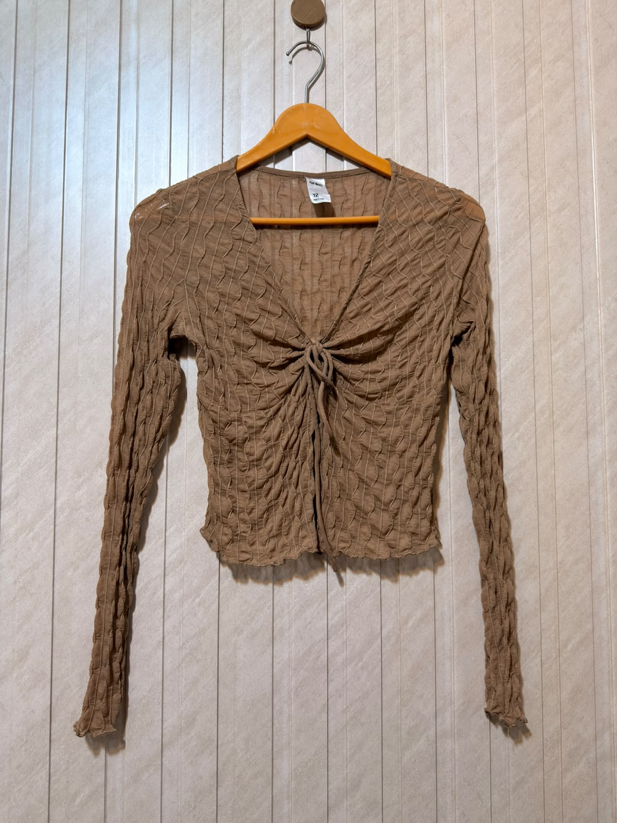 Chest 18  Length 18  Fabric Net Women’s Trendy Fashion Crop Top