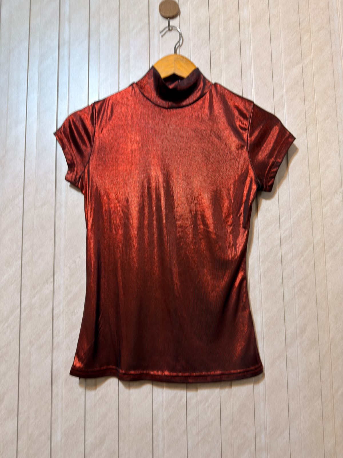 Chest 18  Lenght 22  Fabric silk jersey Western Branded Women’s Crop Top
