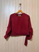 Chest 17  Length 18  Fabric Chiffon Women’s Stylish Women’s Crop Top