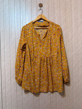 Chest 21  Length 28  Fabric Chiffon Ladies Full Sleeve Top