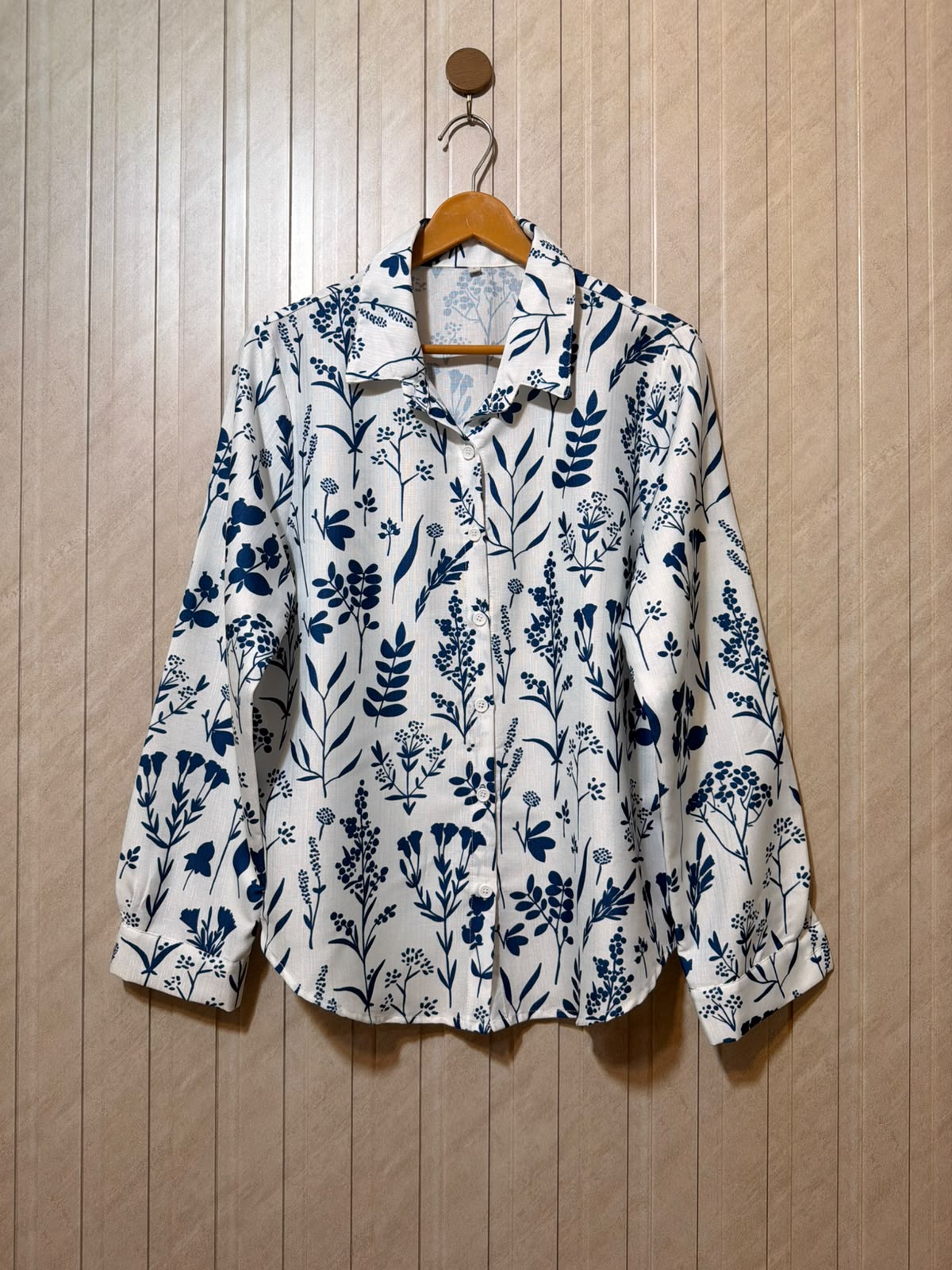 Chest 19  Length 25  Fabric Cotton Silk Trendy Women’s Full Sleeve Top