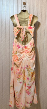 Chest 18  Length 54  Fabric Chiffon Classic Women’s Long Maxi Dress