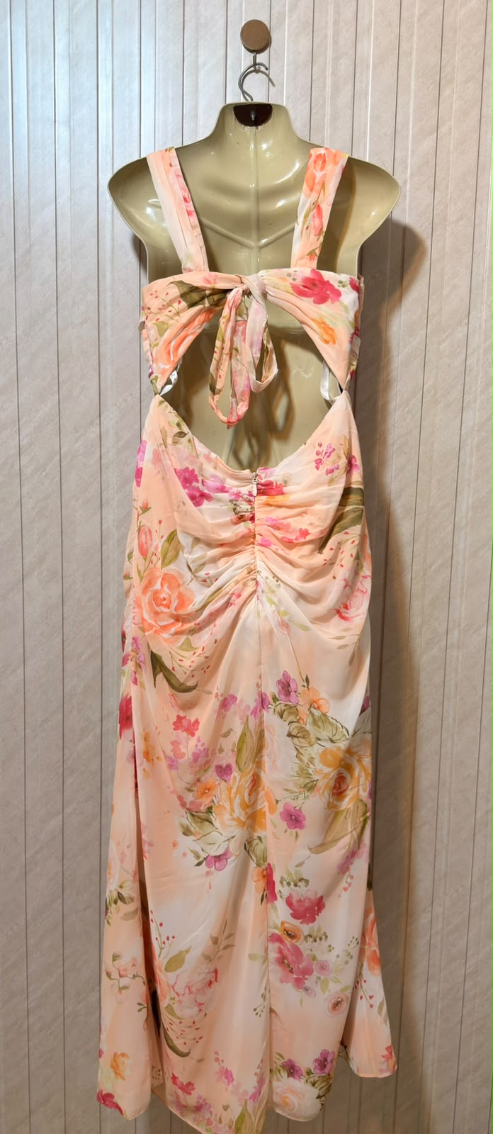 Chest 18  Length 54  Fabric Chiffon Classic Women’s Long Maxi Dress