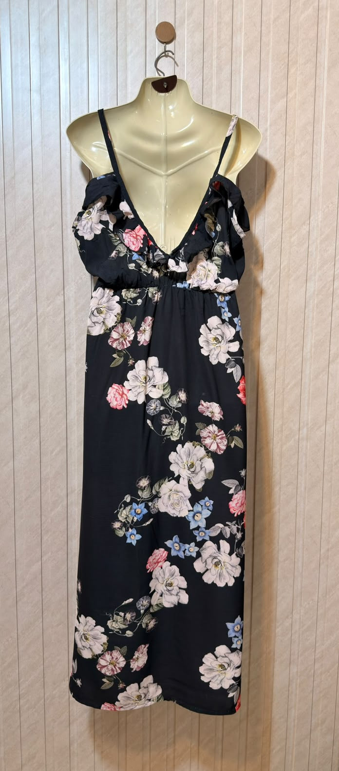 Chest 21  Length 49  Fabric Chiffon Luxury Women’s Long Maxi Dress