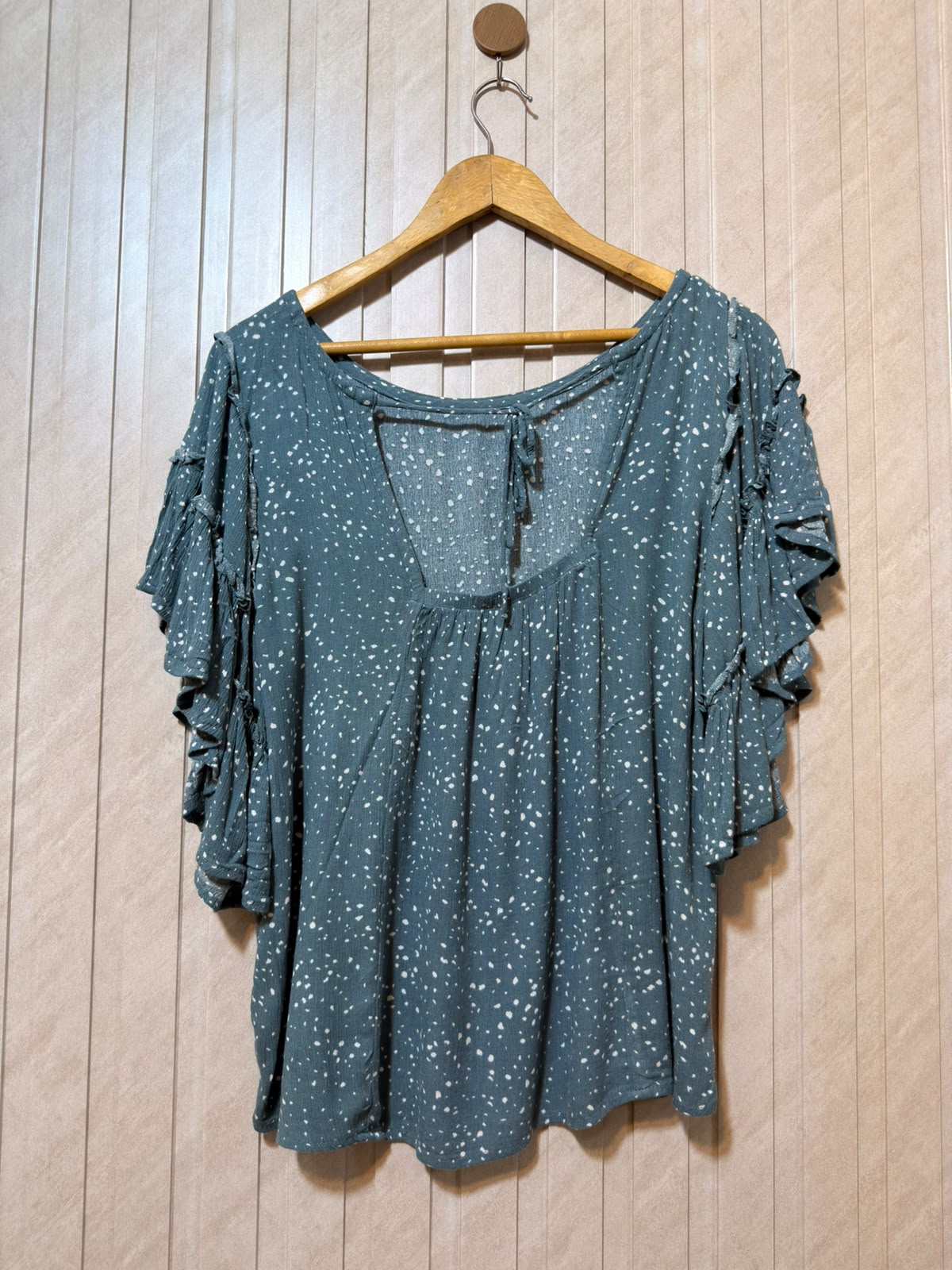 Chest 20  Lenght 25  Fabric rayon Modern Women’s Half Sleeve Top