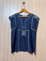 Chest 19  Lenght 24  Fabric cotton Western Branded Women’s Sleeveless Top