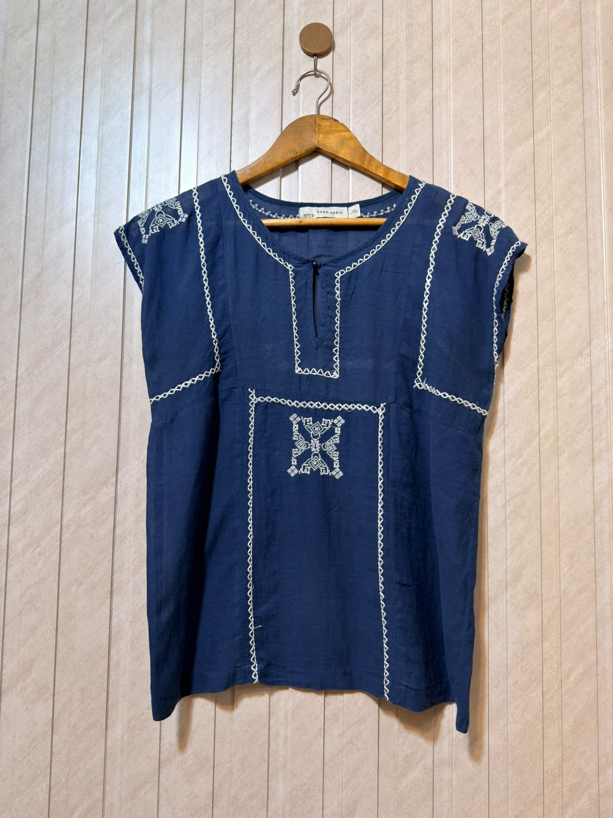 Chest 19  Lenght 24  Fabric cotton Western Branded Women’s Sleeveless Top