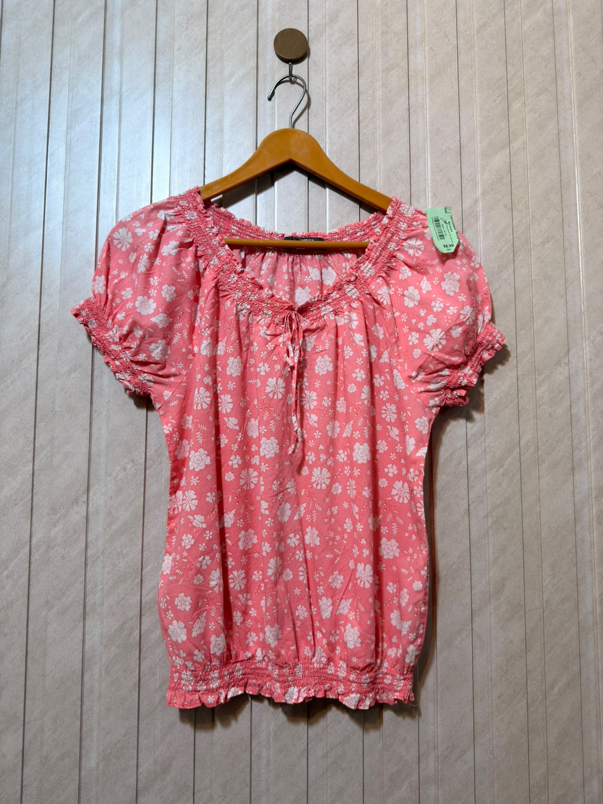 Chest 18  Lenght 22  Fabric cotton Western Branded Women’s Half Sleeve Top