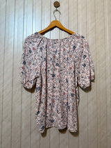 Chest 21  Lenght 24  Fabric linen Elegant Women’s Half Sleeve Top