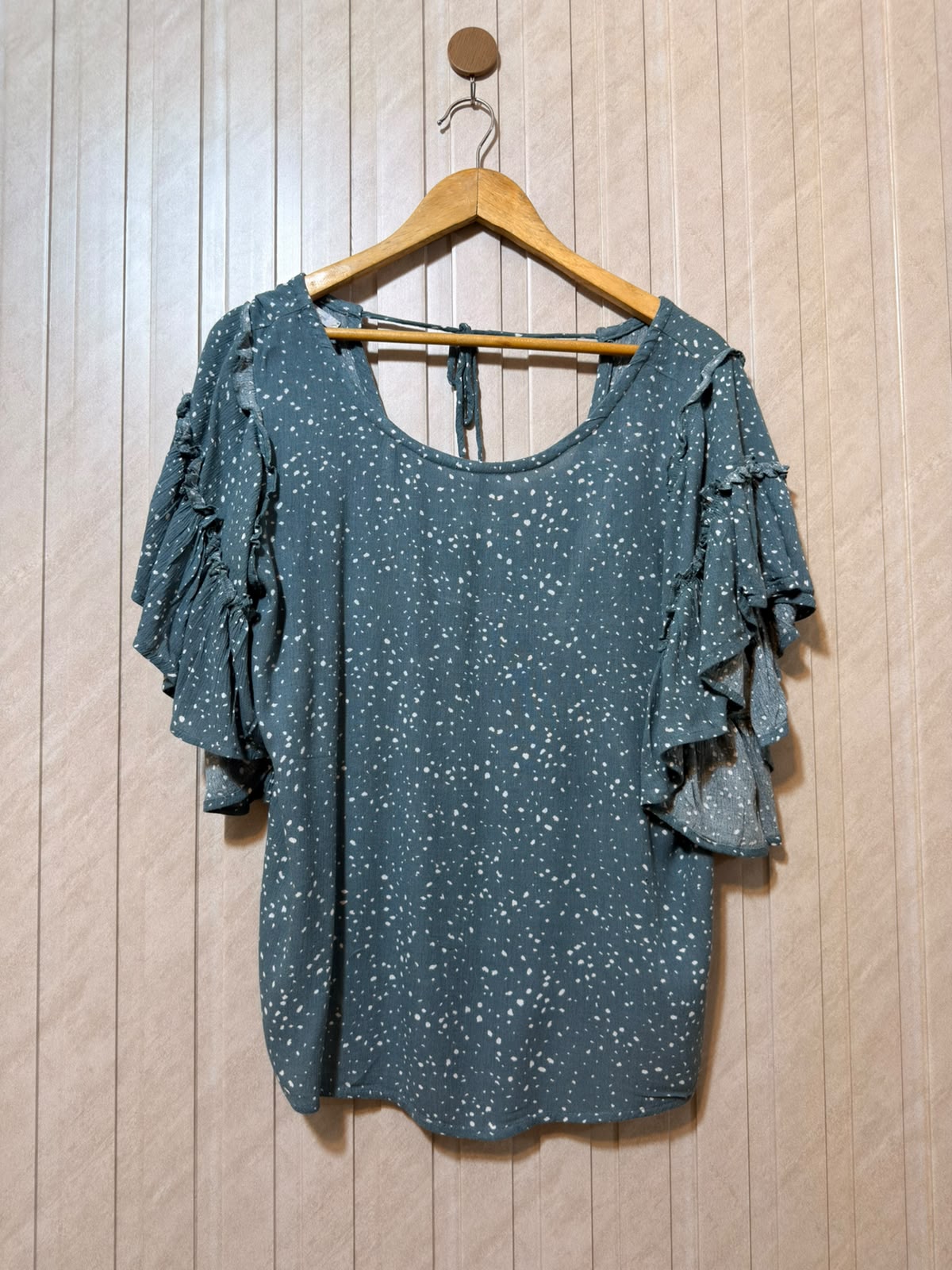 Chest 20  Lenght 25  Fabric rayon Modern Women’s Half Sleeve Top