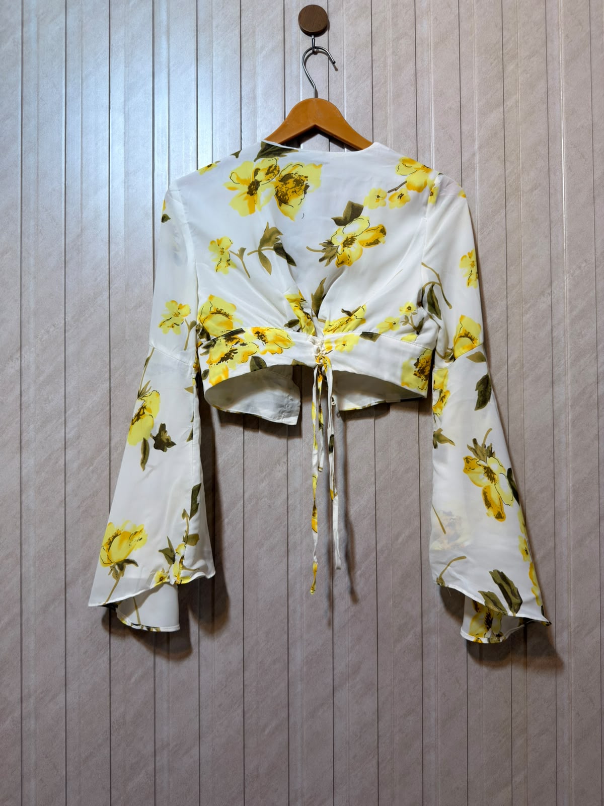 Chest 16  Lenght 13  Fabric chiffon Everyday Essential Women’s Crop Top
