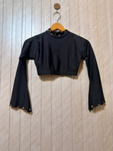 Chest 15  Lenght 10  Fabric net Casual Western Women’s Crop Top