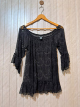 Chest 20  Lenght 24  Fabric net Contemporary Women’s Crop Top