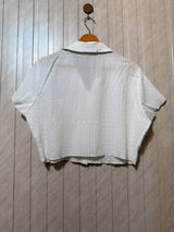 Chest 20  Lenght 16  Fabric rayon Modern Classic Women’s Crop Top