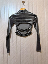 Chest 14  Lenght 14  Fabric jersey Chic Women’s Crop Top