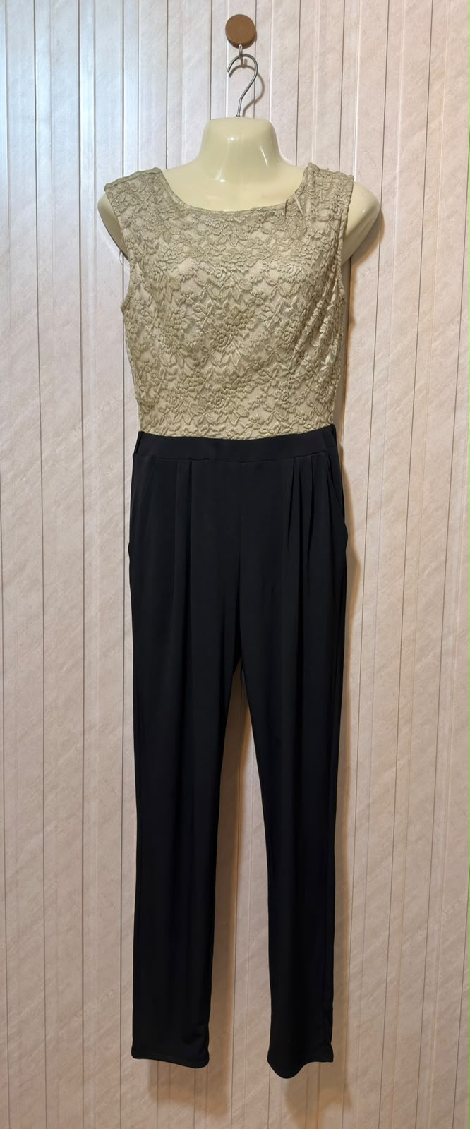 Chest 18  Lenght 54  Fabric net  and jersey  jumpsuit Western Fashion Women’s Long jumpsuite