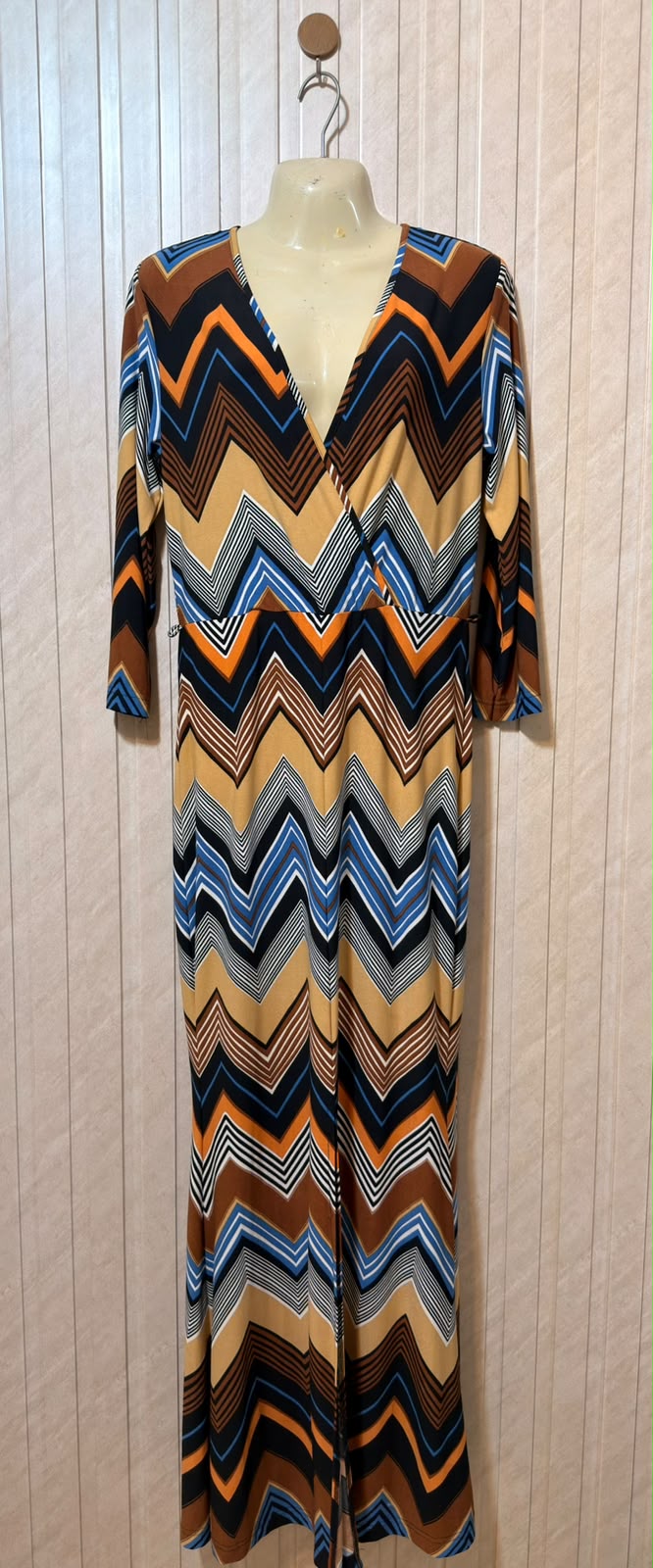 Chest 19  Lenght 60  Fabric silk jersey Trendy Women’s Western Maxi Dress