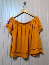 Chest xl  Length 20  Fabric cotton Modern Women’s Half Sleeve Top