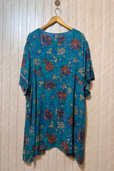 Chest large  Length 39  Fabric rayon Fashionable Women’s Half Sleeve Top