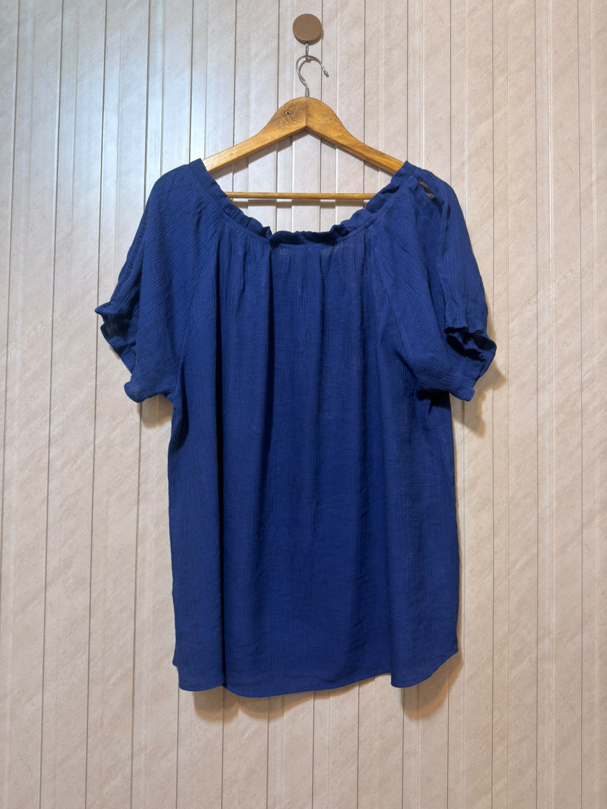 Chest 23  Lenght 27  Fabric GEORGETTE Signature Women’s Half Sleeve Top
