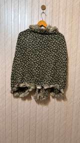 Chic Western Branded Women's Poncho