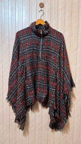 Classic Western Branded Women's Poncho