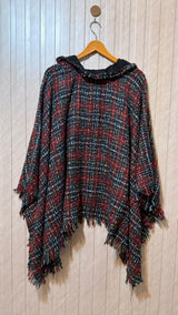 Classic Western Branded Women's Poncho