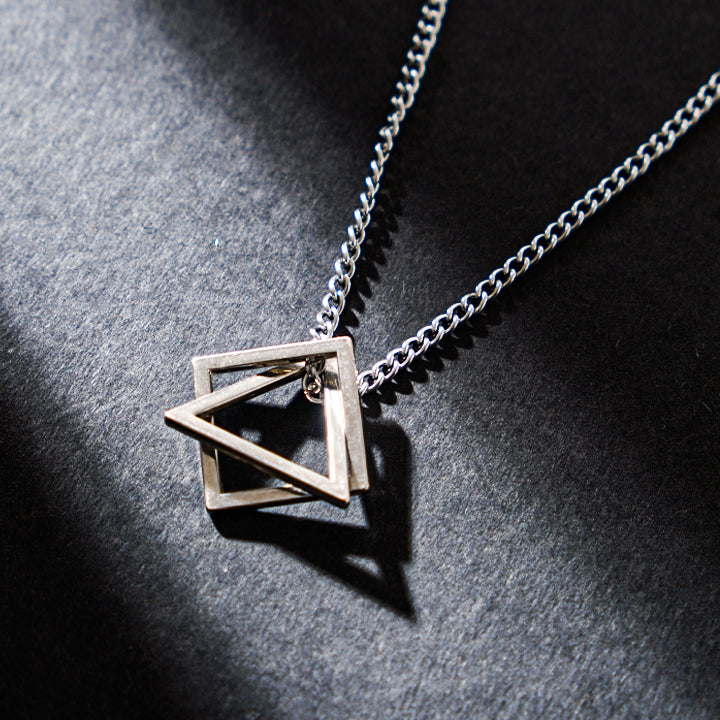 Triangle Square Silver Luma